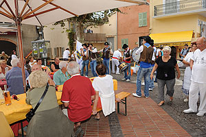 La fête des vendanges à Biot en 2009