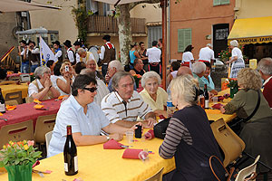 La fête des vendanges à Biot en 2009