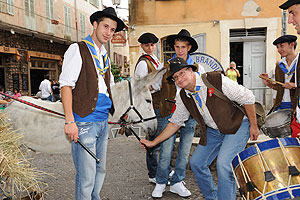 La fête des vendanges à Biot en 2009