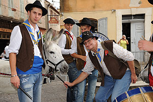 La fête des vendanges à Biot en 2009