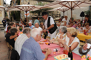 La fête des vendanges à Biot en 2009