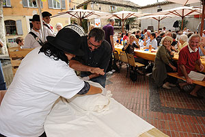 La fête des vendanges à Biot en 2009