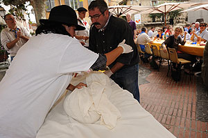 La fête des vendanges à Biot en 2009