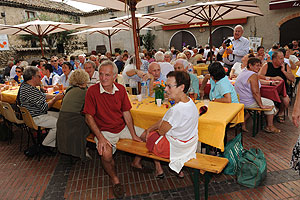 La fête des vendanges à Biot en 2009
