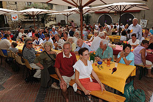 La fête des vendanges à Biot en 2009