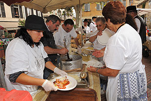 La fête des vendanges à Biot en 2009