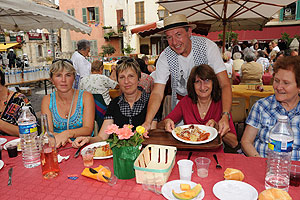 La fête des vendanges à Biot en 2009