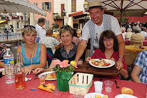La fête des vendanges à Biot en 2009