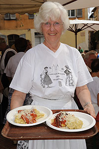 La fête des vendanges à Biot en 2009