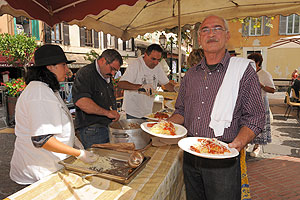 La fête des vendanges à Biot en 2009
