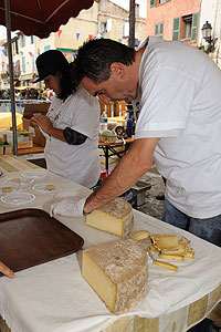 La fête des vendanges à Biot en 2009