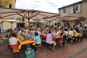 La fête des vendanges à Biot en 2009