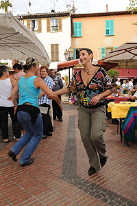 La fête des vendanges à Biot en 2009