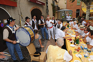 La fête des vendanges à Biot en 2009