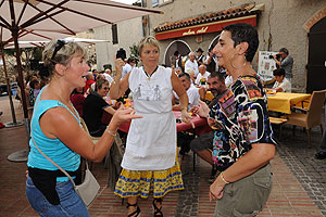 La fête des vendanges à Biot en 2009
