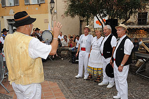 La fête des vendanges à Biot en 2009