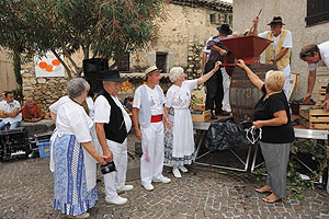 La fête des vendanges à Biot en 2009