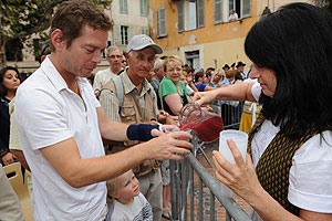 La fête des vendanges à Biot en 2009
