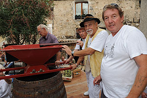 La fête des vendanges à Biot en 2009