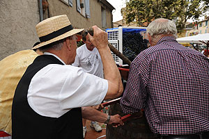 La fête des vendanges à Biot en 2009