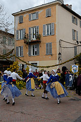 Fête du Mimosa à Biot en 2008