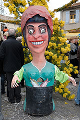 Fête du Mimosa à Biot en 2008