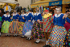 Fête du Mimosa à Biot en 2008