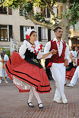 Les Feux de la Saint Jean, à Biot en 2009