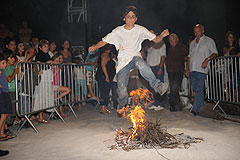 Les Feux de la Saint Jean, à Biot en 2009