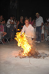 Les Feux de la Saint Jean, à Biot en 2009