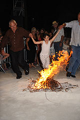 Les Feux de la Saint Jean, à Biot en 2009