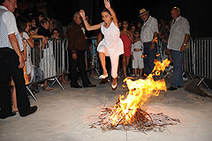 Les Feux de la Saint Jean, à Biot en 2009