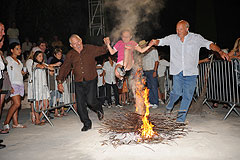 Les Feux de la Saint Jean, à Biot en 2009