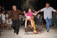 Les Feux de la Saint Jean, à Biot en 2009