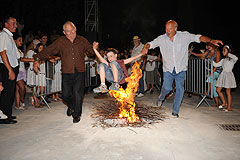 Les Feux de la Saint Jean, à Biot en 2009