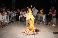 Les Feux de la Saint Jean, à Biot en 2009