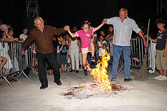 Les Feux de la Saint Jean, à Biot en 2009