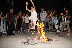 Les Feux de la Saint Jean, à Biot en 2009