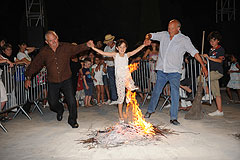Les Feux de la Saint Jean, à Biot en 2009