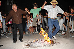 Les Feux de la Saint Jean, à Biot en 2009