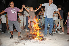 Les Feux de la Saint Jean, à Biot en 2009