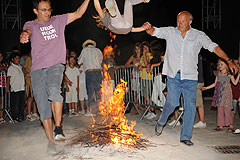 Les Feux de la Saint Jean, à Biot en 2009