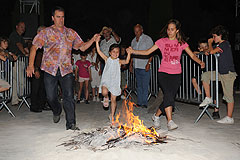 Les Feux de la Saint Jean, à Biot en 2009