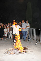 Les Feux de la Saint Jean, à Biot en 2009