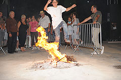 Les Feux de la Saint Jean, à Biot en 2009