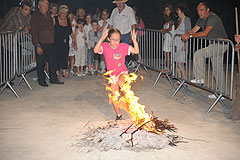 Les Feux de la Saint Jean, à Biot en 2009