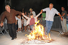 Les Feux de la Saint Jean, à Biot en 2009