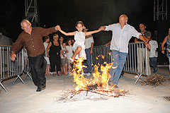 Les Feux de la Saint Jean, à Biot en 2009