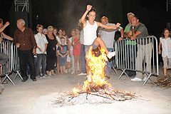 Les Feux de la Saint Jean, à Biot en 2009
