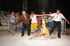 Les Feux de la Saint Jean, à Biot en 2009